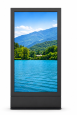 86 Inch Indoor LCD Digital Signage Kiosk (Freestanding, 4K UHD)